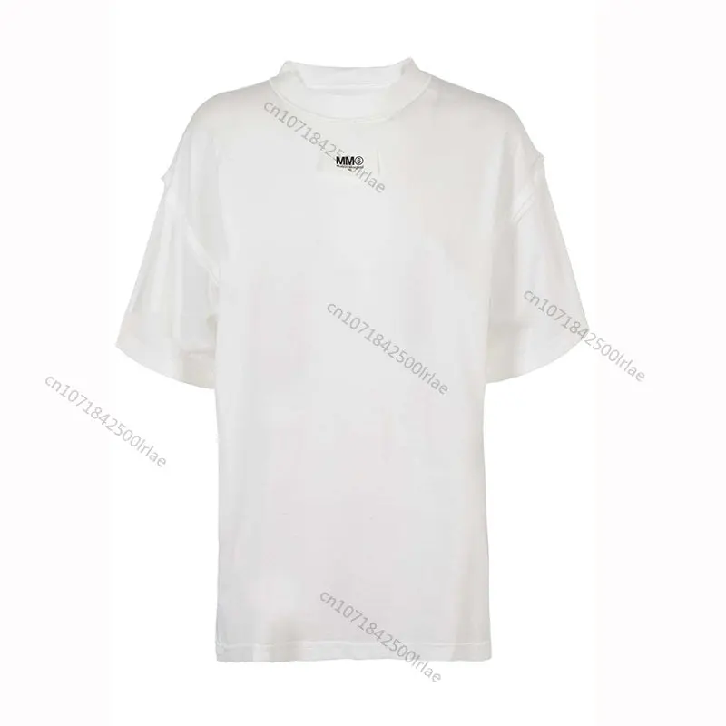 

Maison Margiela T-shirts Men Women Lucky Biscuit 22SS Summer New MM6 Oversized Short Sleeve Harajuku T-Shirt O Neck TShirt
