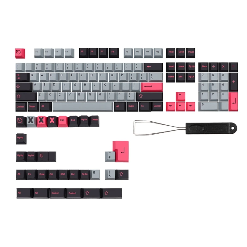 

134 клавиш/комплект, колпачок для ключа Cherry Profile Pbt Key cap s для переключателей MX Dz60 Gk61 64 Sk61 75 80 8008, колпачок для сублимационной печати