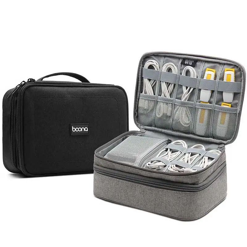 

Digital Storage Bags Pouch Portable Cable Charger Power Wires Organizer Bag USB Wires Battery Travel Accessories Cosmetic Bag