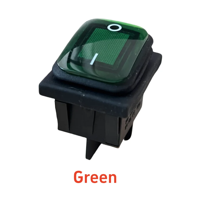 

1 шт. сверхмощный водонепроницаемый кулисный переключатель 12 В красный светодиод 220 В с подсветкой 16A 250 В переменного тока KCD4-201 DPST переключатель 4pin