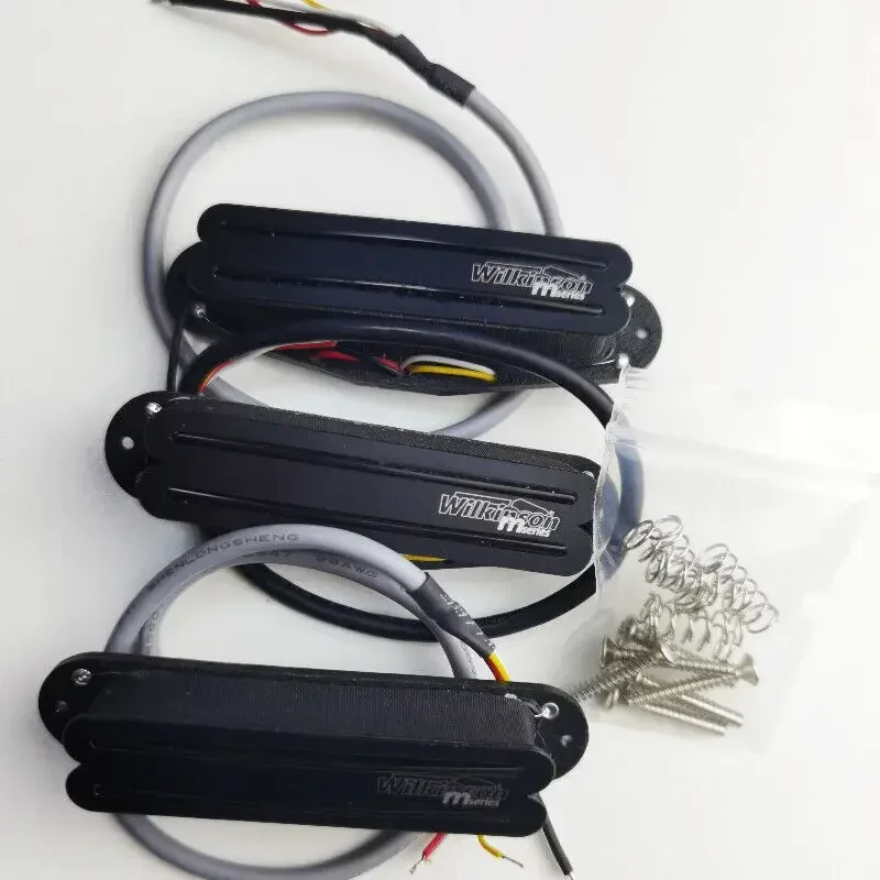 Набор звукоснимателей Wilkinson Humbucker ST Гитара WOTBS Hot Rail Керамический магнит Маленький