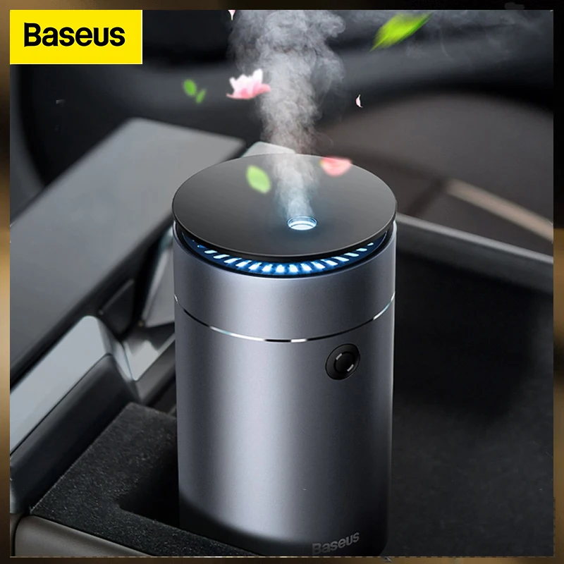 

Baseus Moisturizing Car Humidifier Air Atomizer Pregnant Women Infants Replenishing USB Car Aroma Diffuser Metal Air Humidifier