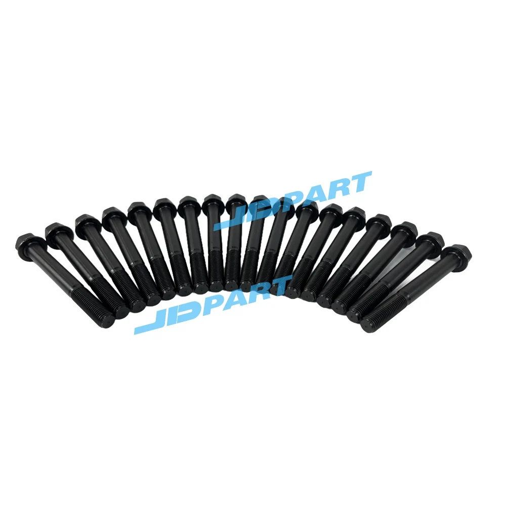 Высококачественный болт головки цилиндра 4D102 18 шт. для дизельных двигателей Komatsu