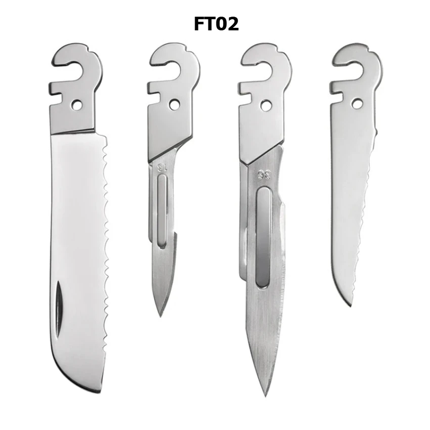 Фото Многофункциональный карманный инструмент R's Genuine S503G S804G Flex Companion Tool с модульной конструкцией и возможностью индивидуальной настройки (отвертка 1/4 дюйма, нож) №3