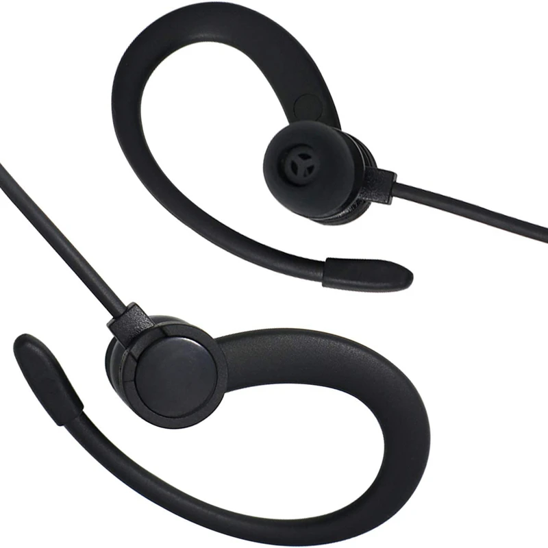 ICCL（5 PCS）2.5mm 1 Pin Listen Only Earpiece Headset Earphone Compatible for HYT, Yaesu, Alinco, Motorola Walkie Talkies