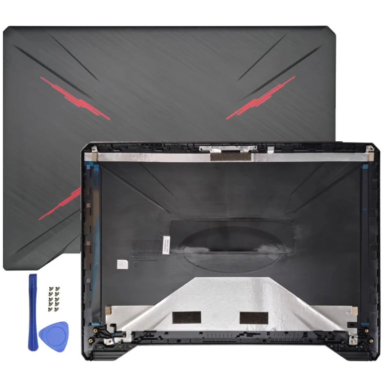 Фото Комплект аксессуаров для ноутбуков ASUS FX505, FX86, FX86S, FX86F, FX86SF, FX95, FX95D, FX95G: задняя крышка LCD, передняя рамка, петли, подставка для рук, нижняя крышка. №3
