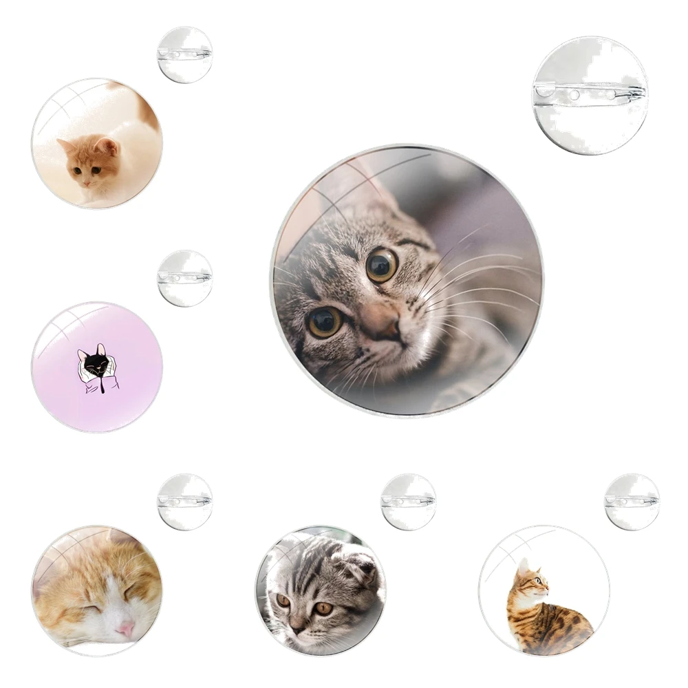 Значки для кошек и котят