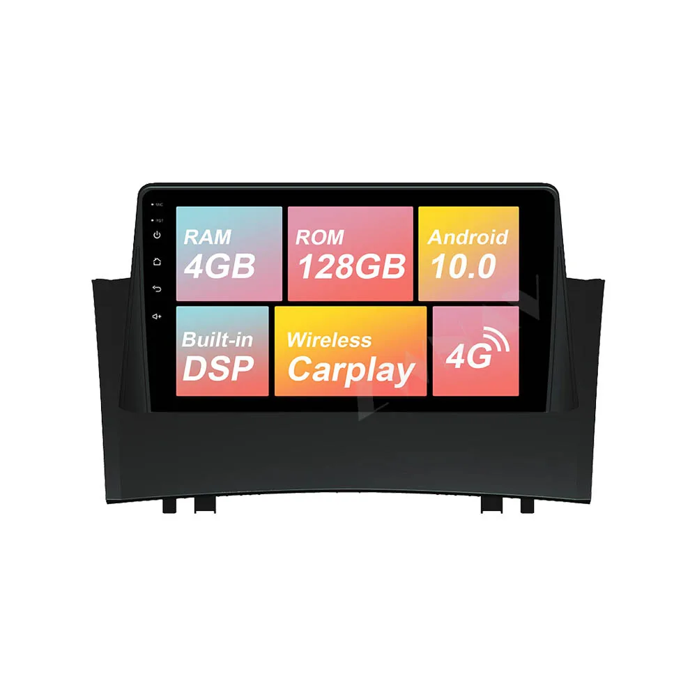 

Android 10 PX6 128G Car DVD Player GPS Navigation For Renault Megane II 2004-2008 Radio Stereo Multimedia Player HeadUnit