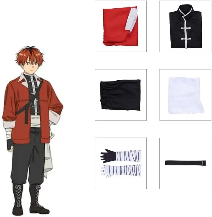 Костюм для косплея персонажа аниме фриэрен на похоронах СТАРКОВ одежда