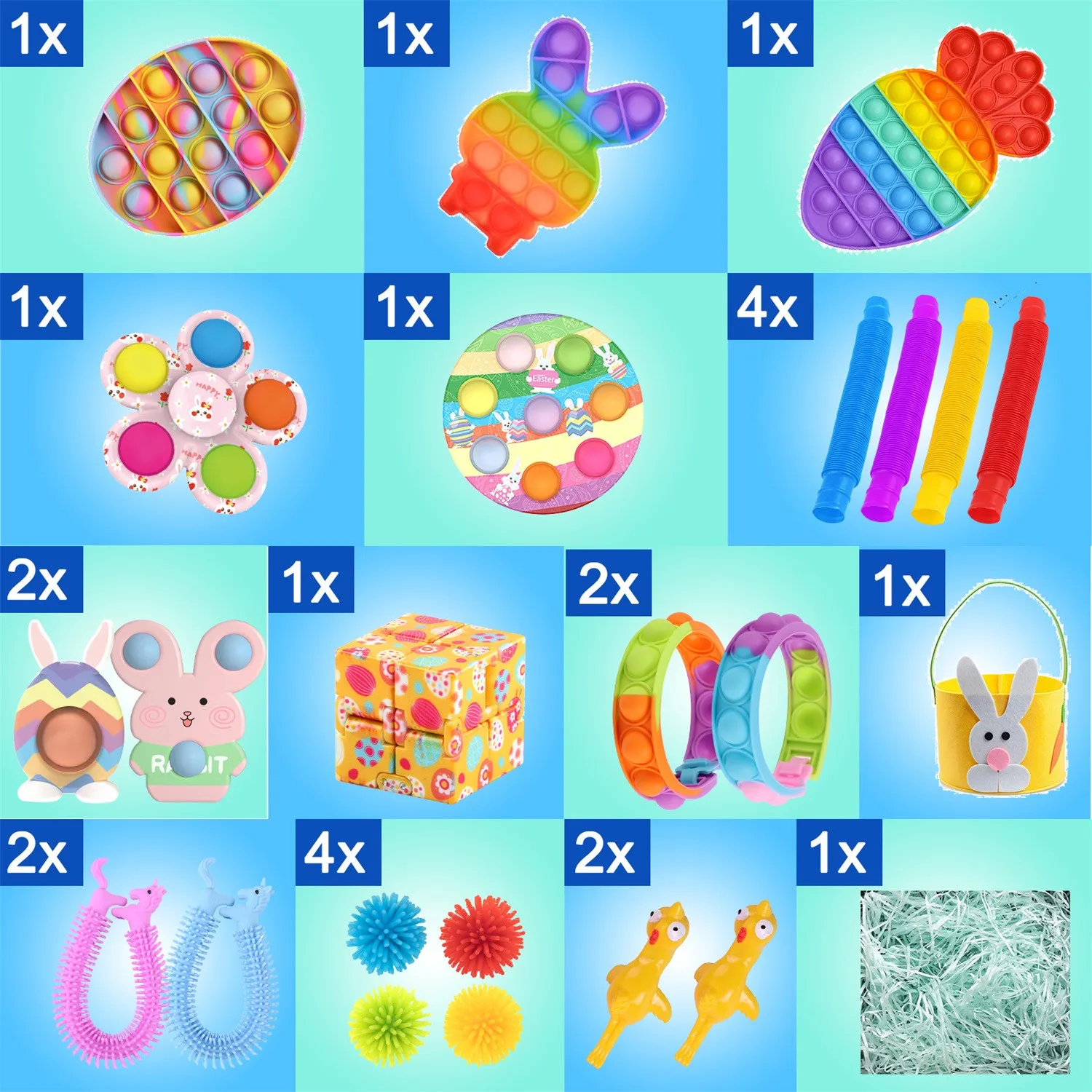 Недорогие детские игрушки набор для снятия стресса подарок взрослых и детей