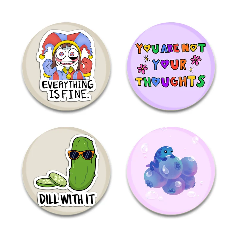 58 мм булавки Proud Apostate and Yoga значок аксолотля в виде лягушки обезьяны броши ручной