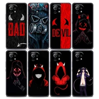 devil bad boy anime phone case for xiaomi mi 11i 11 11x 11t poco x3 nfc m3 pro f3 gt m4 soft silicone