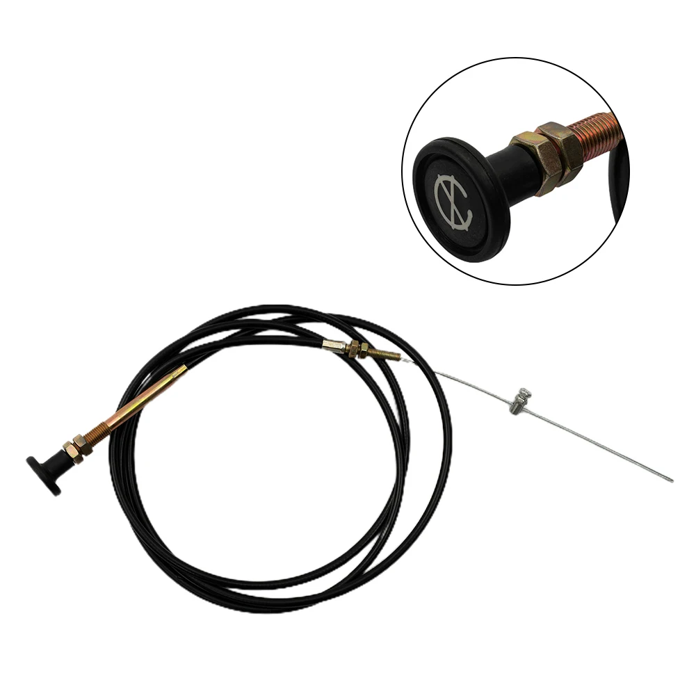 

Engine Stop Cable 2 Meter For Cars Trucks Stop Choke Bowden Cable Wire Control Bonnet Throttle Engine Fuel Flameout Wire