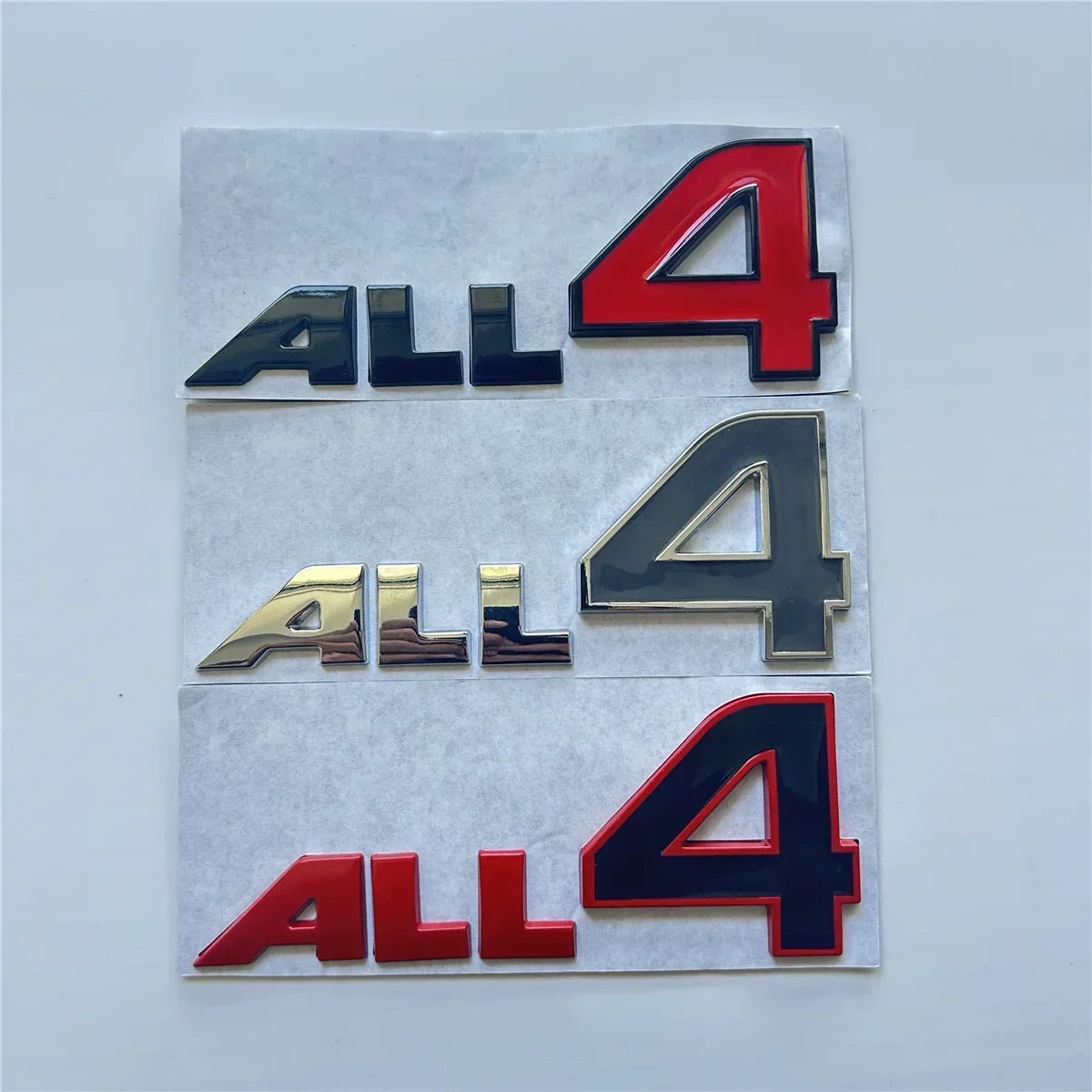 1 шт. 3D металлическая эмблема с 4 буквами наклейка на кузов автомобиля крыло