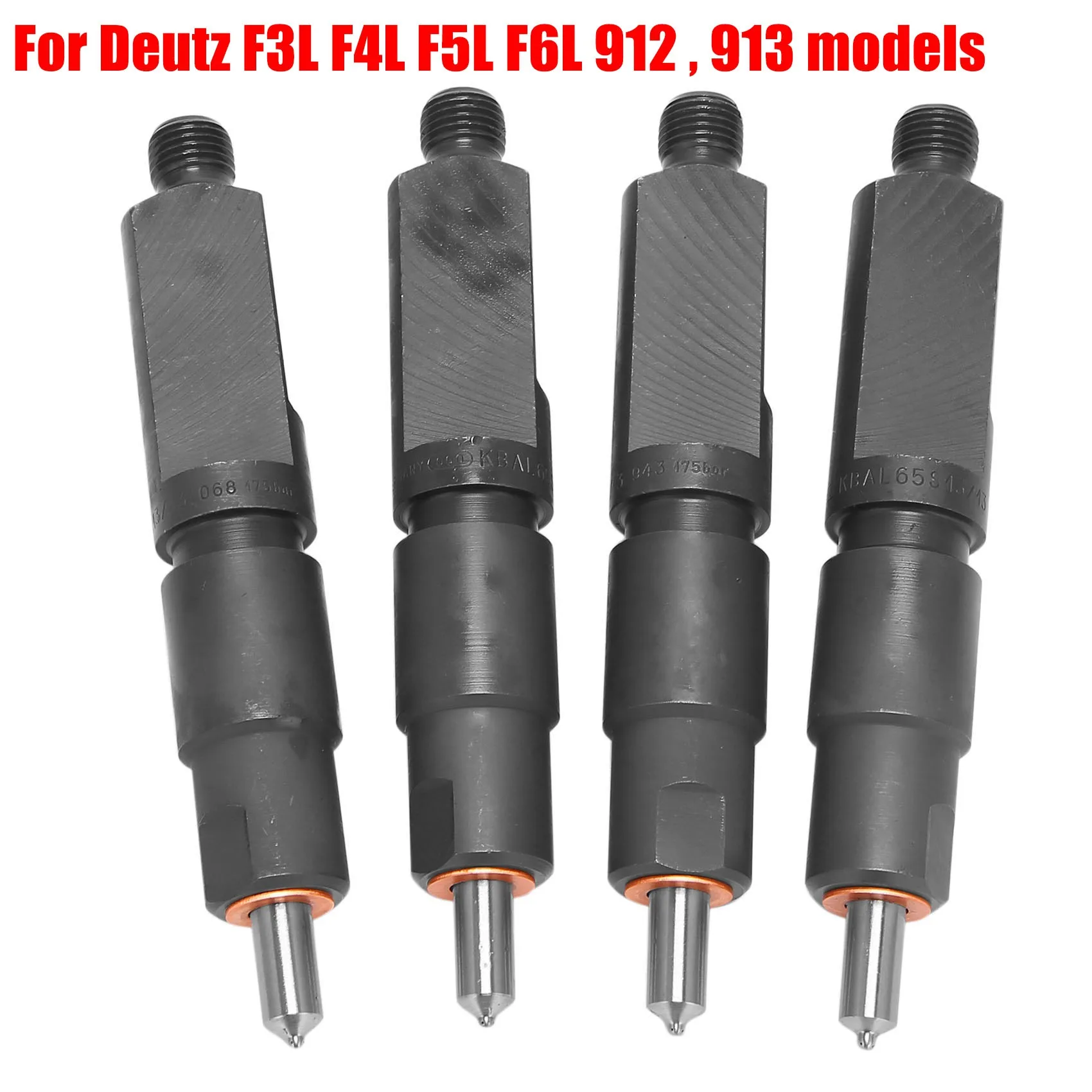 

4 шт., инжектор дизельного топлива BFL913 KBAL65S13 / 2233085 для Deutz F3L912 F4L912 F5L912