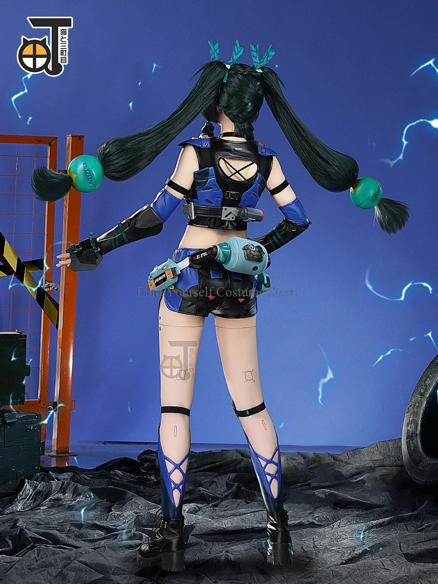 Фото Предпродажа Zenless Zone Zero Qing Yi Косплей Костюм Аниме Игра QingYi Сексуальный Костюм Лоли Костюмы на Хэллоуин Женские №5