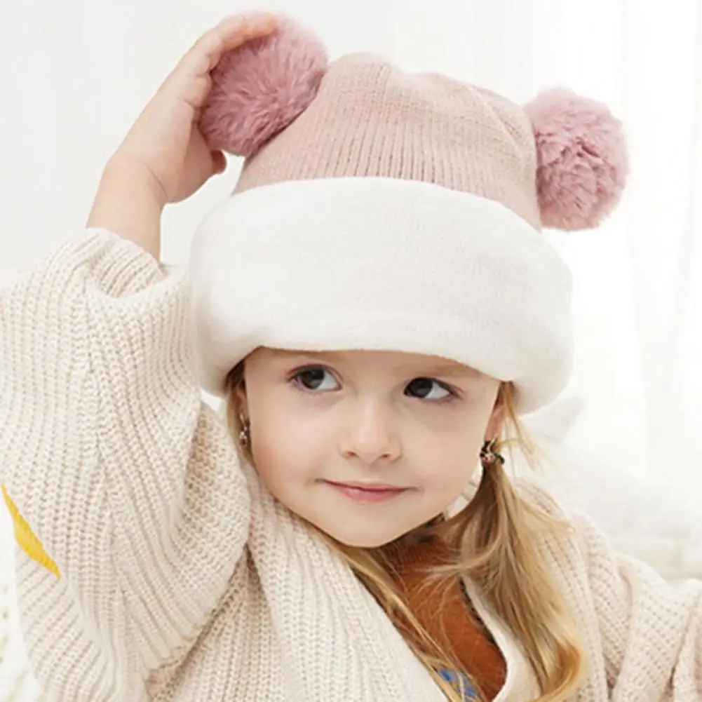 

Boys Hat 3 in 1 Unisex Keep Warm Windproof Winter Kids Neck Warmer Cap Children Hat for Daily