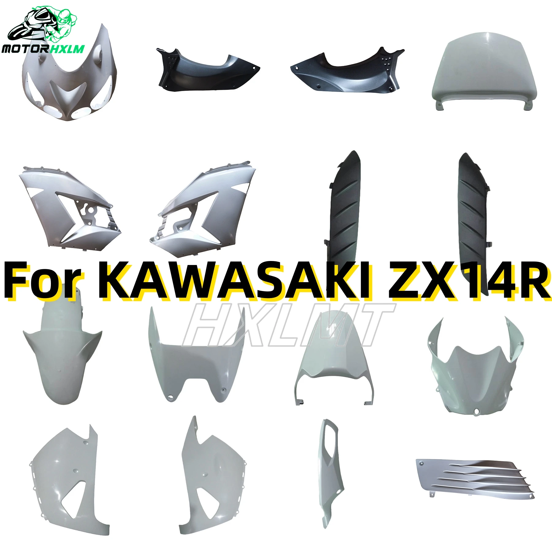 Обтекатель для Kawasaki Zx14r Body Kit 2006-2011 Zx14 Zx-14r 2006 2007 2008 2009 2010 2011 литьевой обтекатель