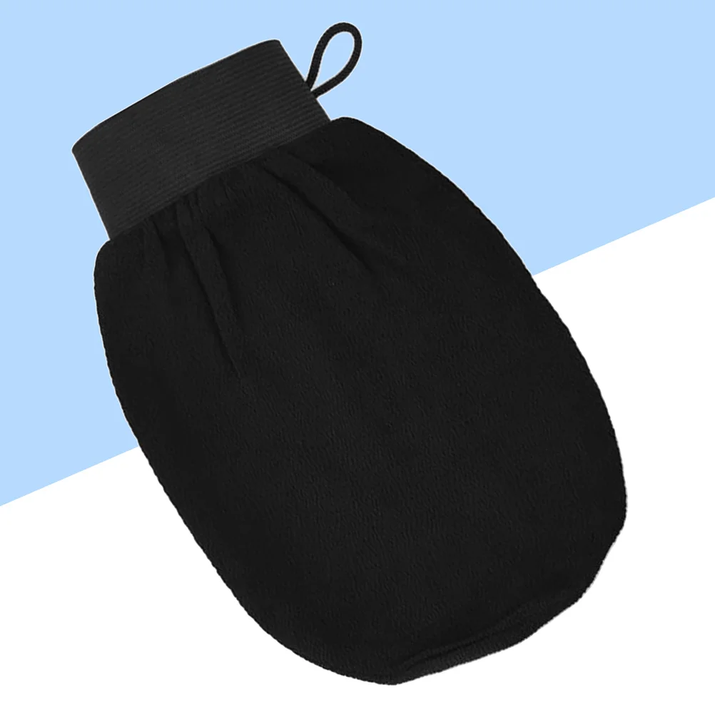 

Отшелушивающая перчатка для ванной скребок для душа Спа с подвесным ремешком, ватные рукавицы, перчатки для мужчин