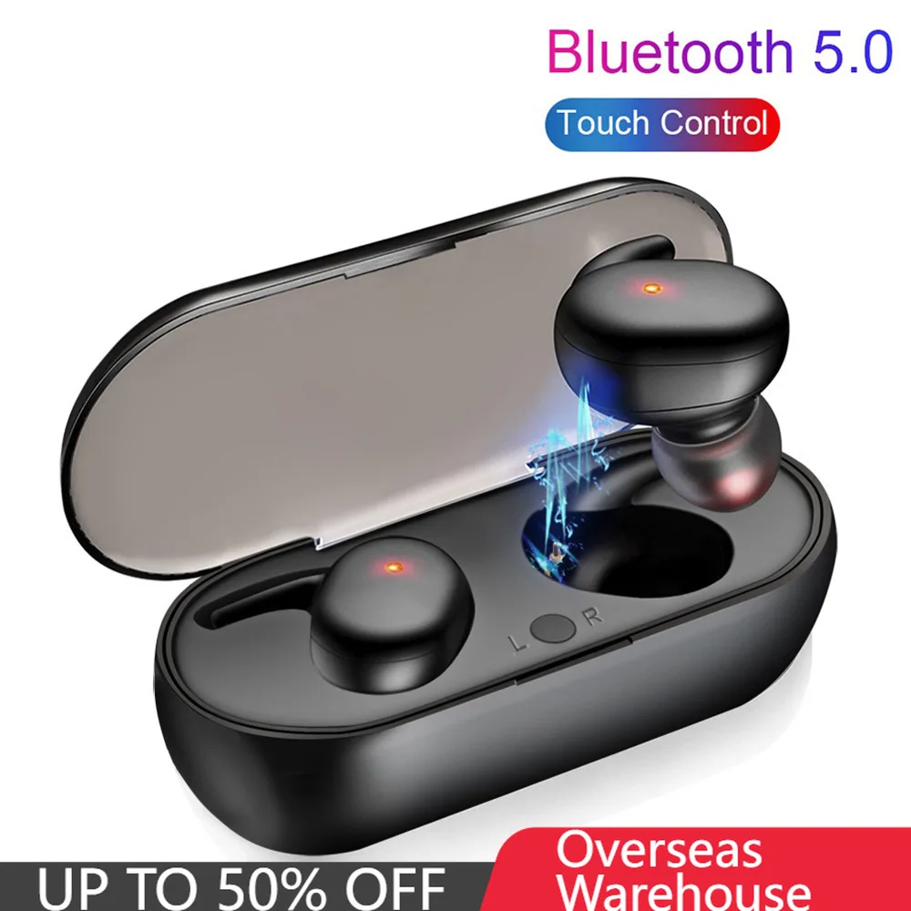 

Y30 Bluetooth Earphone Explosion Model TWS4 Wireless Bluetooth Earphone 5.0 Earphone In-ear Mini Earphone Touch