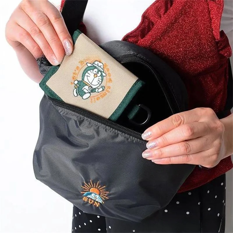 Doraemon кошелек для документов сумка карт портативный монет с героями мультфильмов
