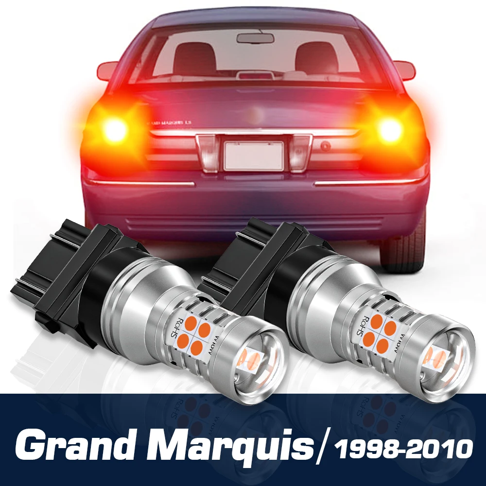 

2pcs LED Brake Light Canbus Accessories For Mercury Grand Marquis 1998 1999 2001 2002 2003 2004 2005 2006 2007 2008 2009 2010