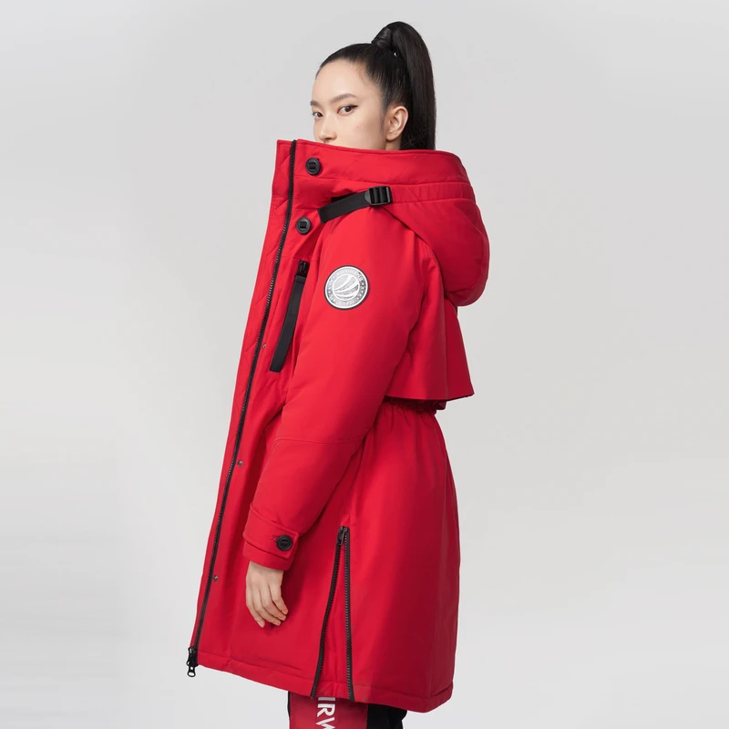 

Пуховик Bosideng, новинка 2021, Женский функциональный длинный пуховик для отдыха с капюшоном B00143964ds