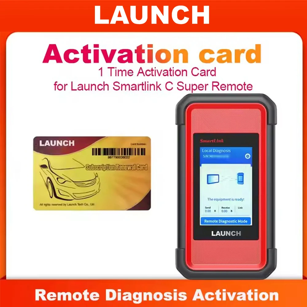 

Запуск одной карты активации для Smartlink C, функция супер удаленной диагностики, одноразовая карта активации