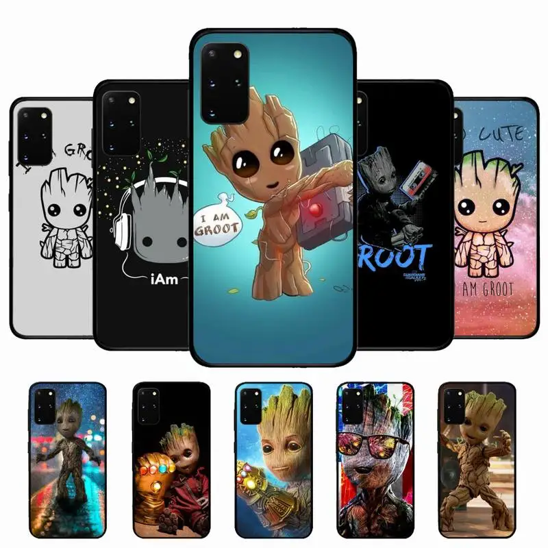 

Disney I AM Groot Phone Case for Samsung S10 21 20 9 8 plus lite S20 UlTRA 7edge