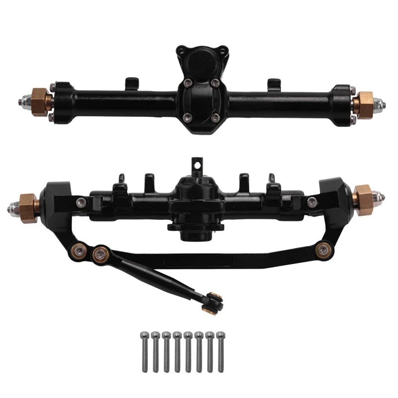 

Front & Rear Axle For Axial SCX24 90081 AXI00001 1/24 RC Crawler Car Parts