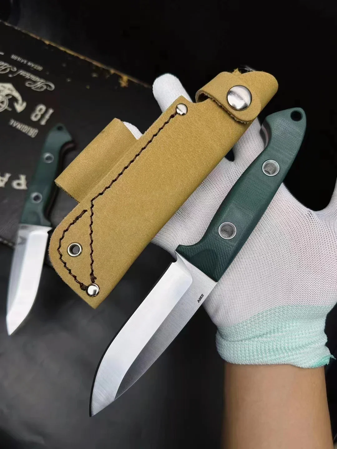 BM162 нож с фиксированным лезвием на открытом воздухе S30V лезвие G10 ручка открытый