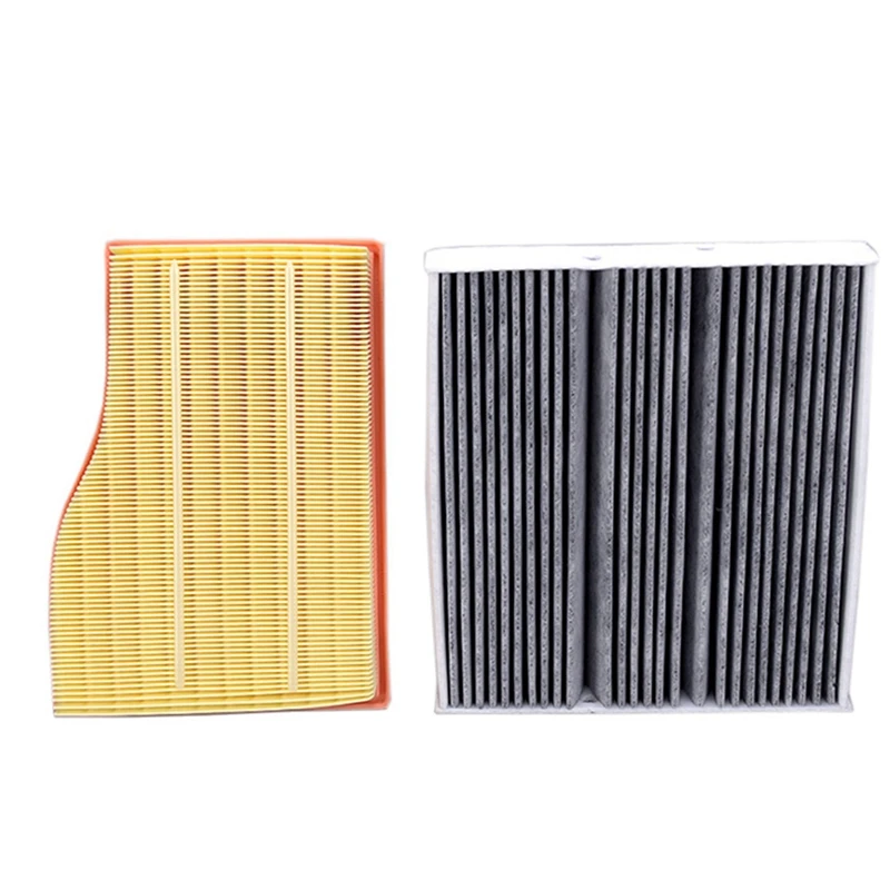 

2X Air Filter+Cabin Filter For Mercedes Benz A-Class W177 B-CLASS W247 CLA X118 C118 GLA H247 GLB X247 2019 2020