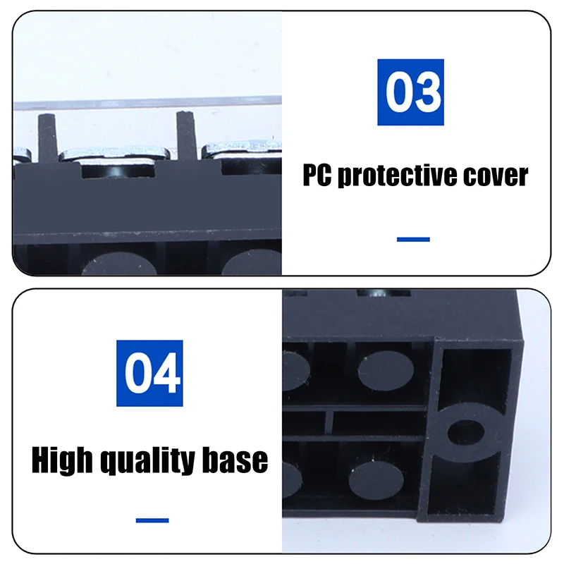10 шт. TB-1510 1512 1506 клеммная колодка 15А 10-позиционная
