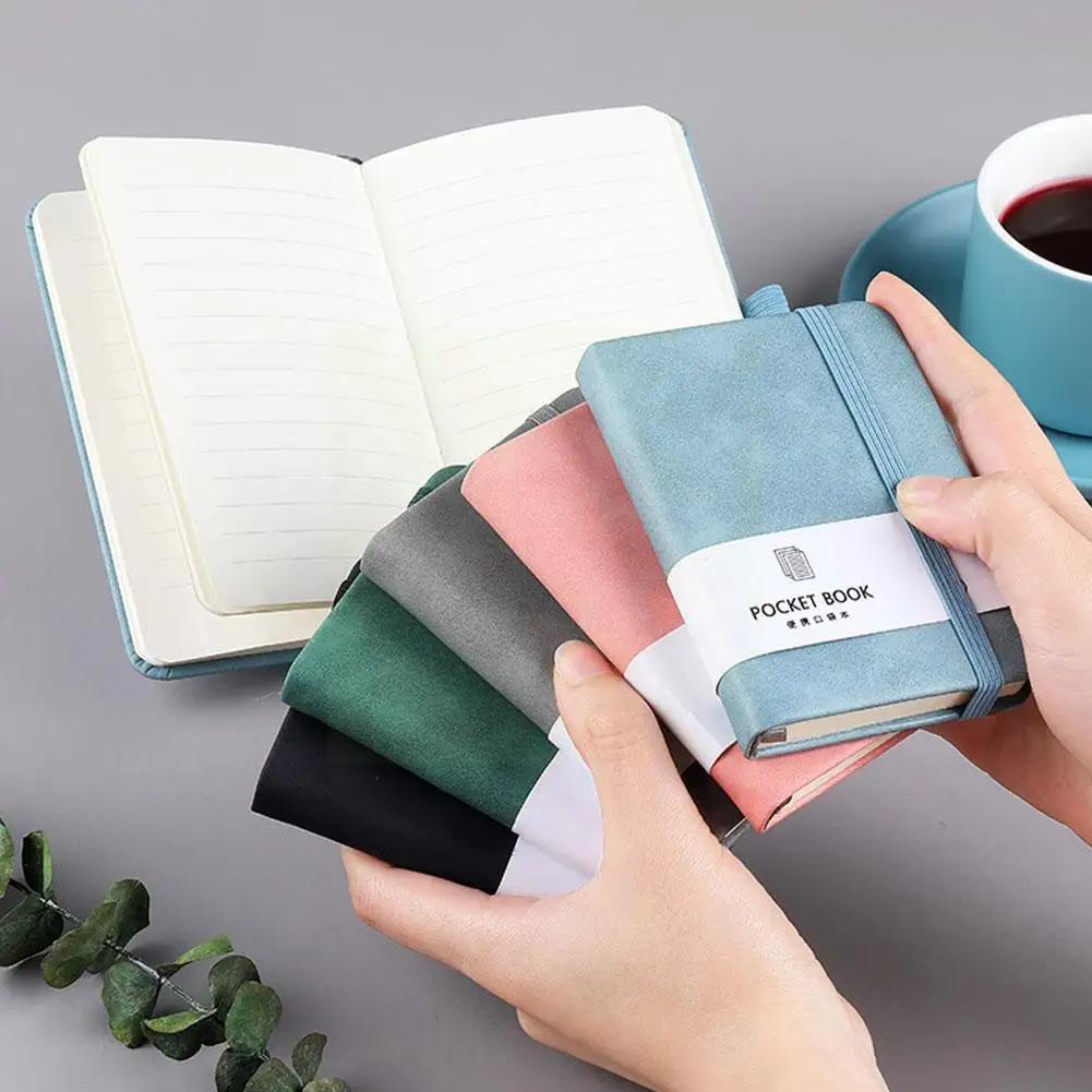 

Mini Pocket A7 Hardcover Notebook Diary Journal Retro Memo 100 Stationery Planner Daily Thicken Pad School Notebook Weekly M4b1