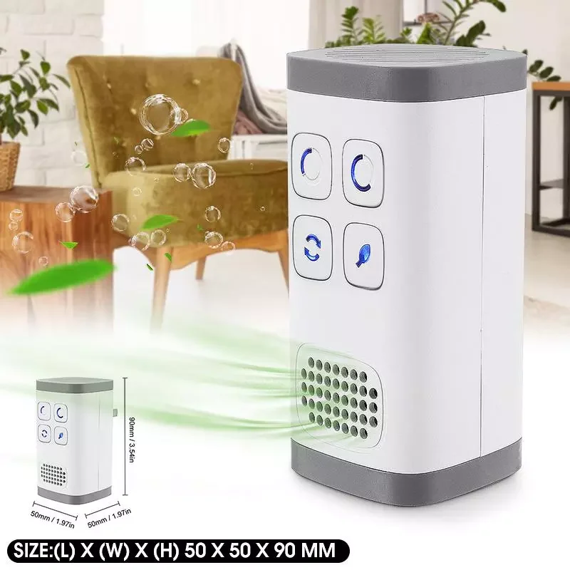 

220V Air-Purifier Ionizer Generator FILTER Ozone Generator Purification Wash Ozonator Oxygen Concentrator Machine Pet Deodorizer