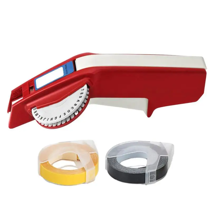 

3D Concave-convex Embossing Typewriter For Dymo Organizer Xpress Manual Machine 1610 Labeling Machine Manual Labeller Printer