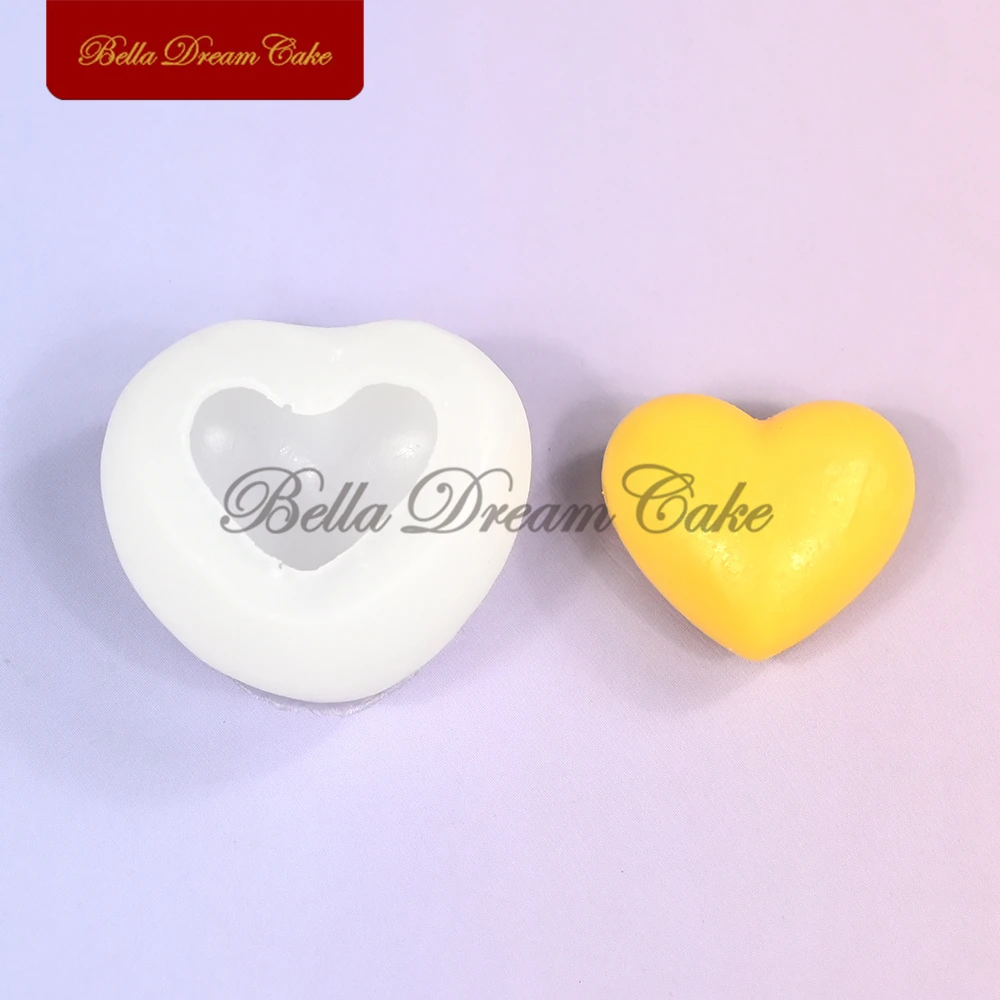 3D силиконовая форма с сердечком любви для помадки на день Святого Валентина