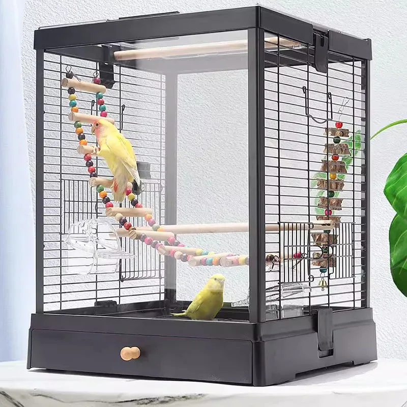 

Toys Bird Cages Chicken Rat Rabbit Quail Nest Cock Pet House Hamster Large Habitats Vogelkooi Accessoires Birdcage Accessories