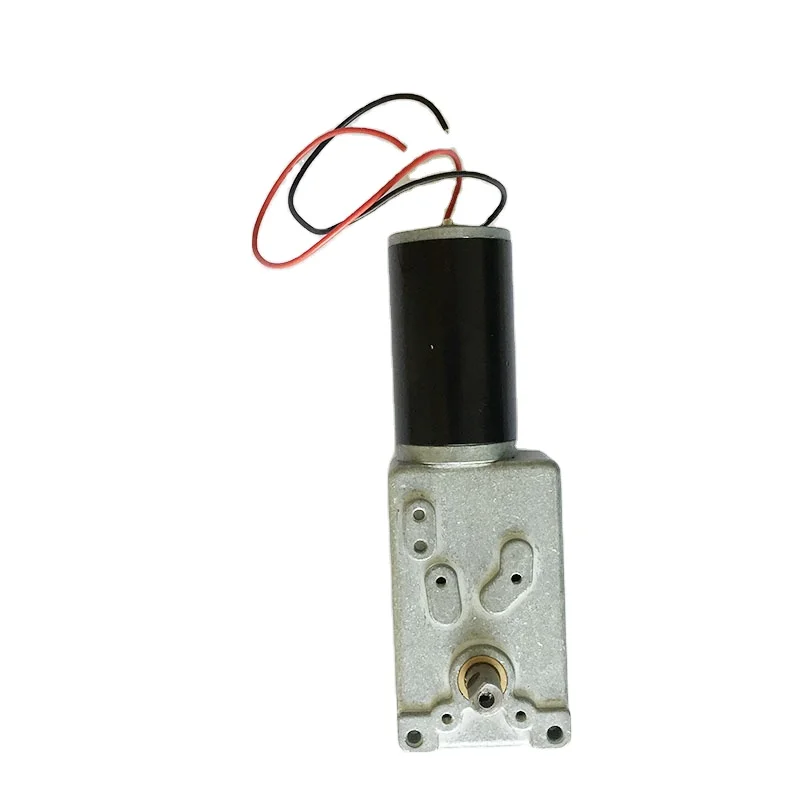 Щеточка с низким крутящим моментом 90 Вт, 120 Вт, 180 Вт, 48 В, 12 В, 24 В, электродвигатель постоянного тока с червячным Редуктором и самоблокировкой, щеточка с двигателем-редуктором постоянного тока