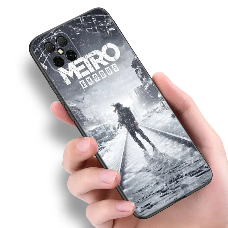 Черный силиконовый чехол для телефона Metro 2033 Huawei Nova 8 9 10 SE 11 Ultra 12 Pro 7i 8i 11i 11E Y70 Plus Y60