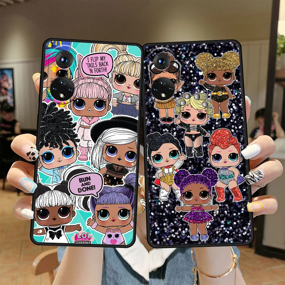 

Back Cell LOL Surprise Cartoon Case Coque for Honor Play 9A 20i Pro 50 Lite 60 x7 X9 30i X8 SE Play6T 5G 9 9X 10 Magic4 Soft