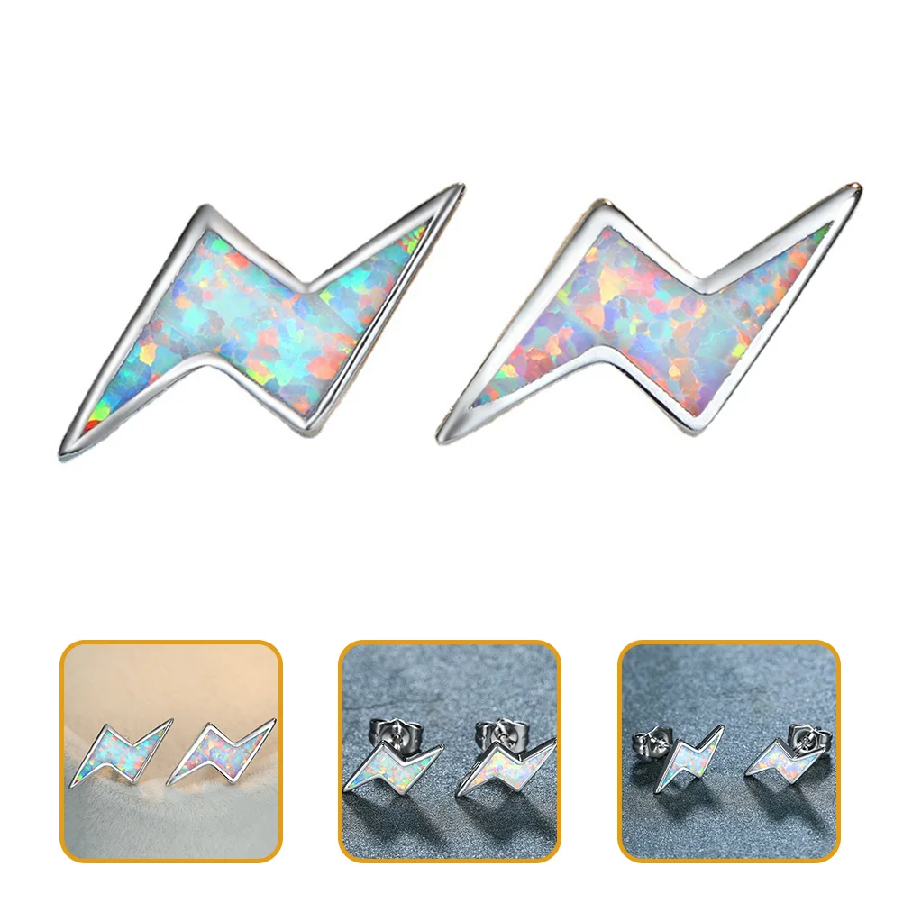 

Earrings Womenstuds Earjewelry Fashion Bolt Thunder Costume Trendy Prom Dangle Statement Danglingaesthetic Earring Decorative