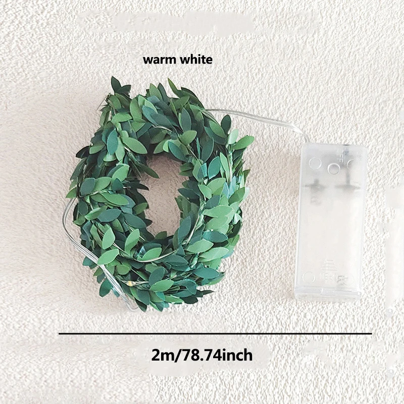 

Светодиодные гирлянды зеленые листья