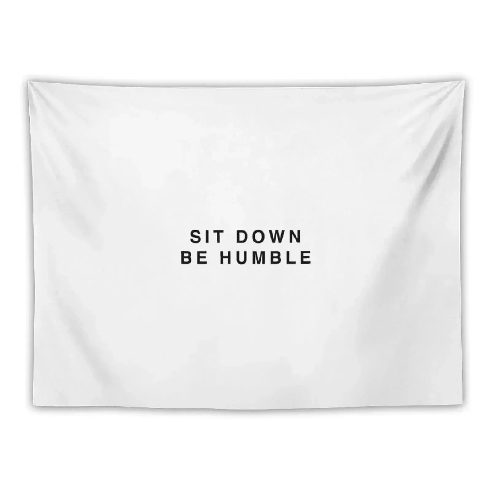 SIT DOWN BE HUMBLE Гобелен Декор комнаты Корейский стиль Эстетические украшения Милый