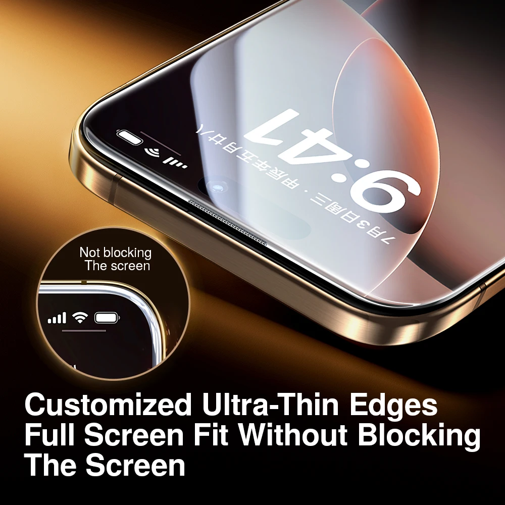 Защитная пленка для экрана салона SmartDevil без пыли iPhone 16 Pro Max 15 HD из закаленного
