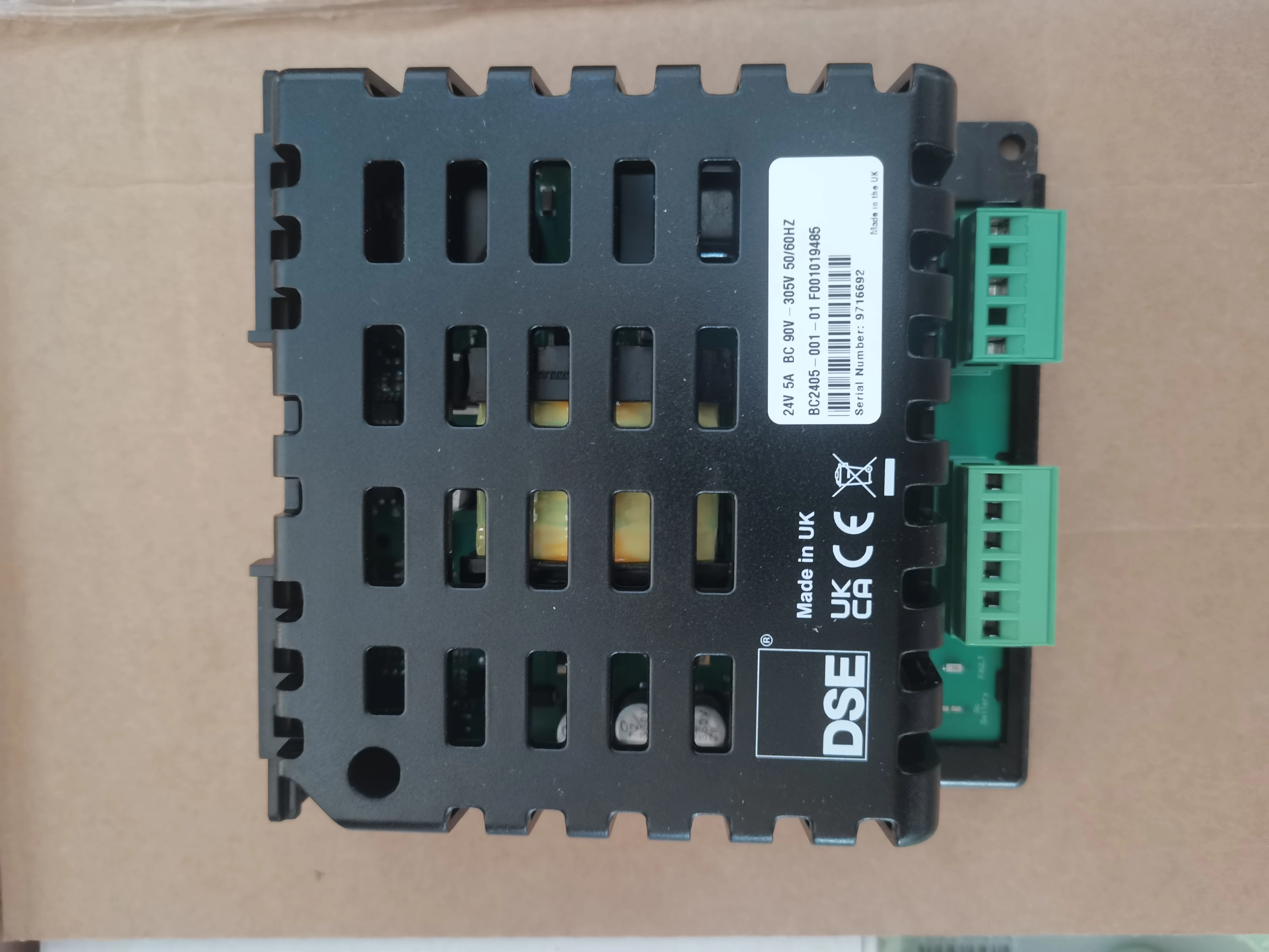 Оригинал! Глубоководная батарея BC2405 24 вольт 5 ампер зарядное устройство DSEBC2405