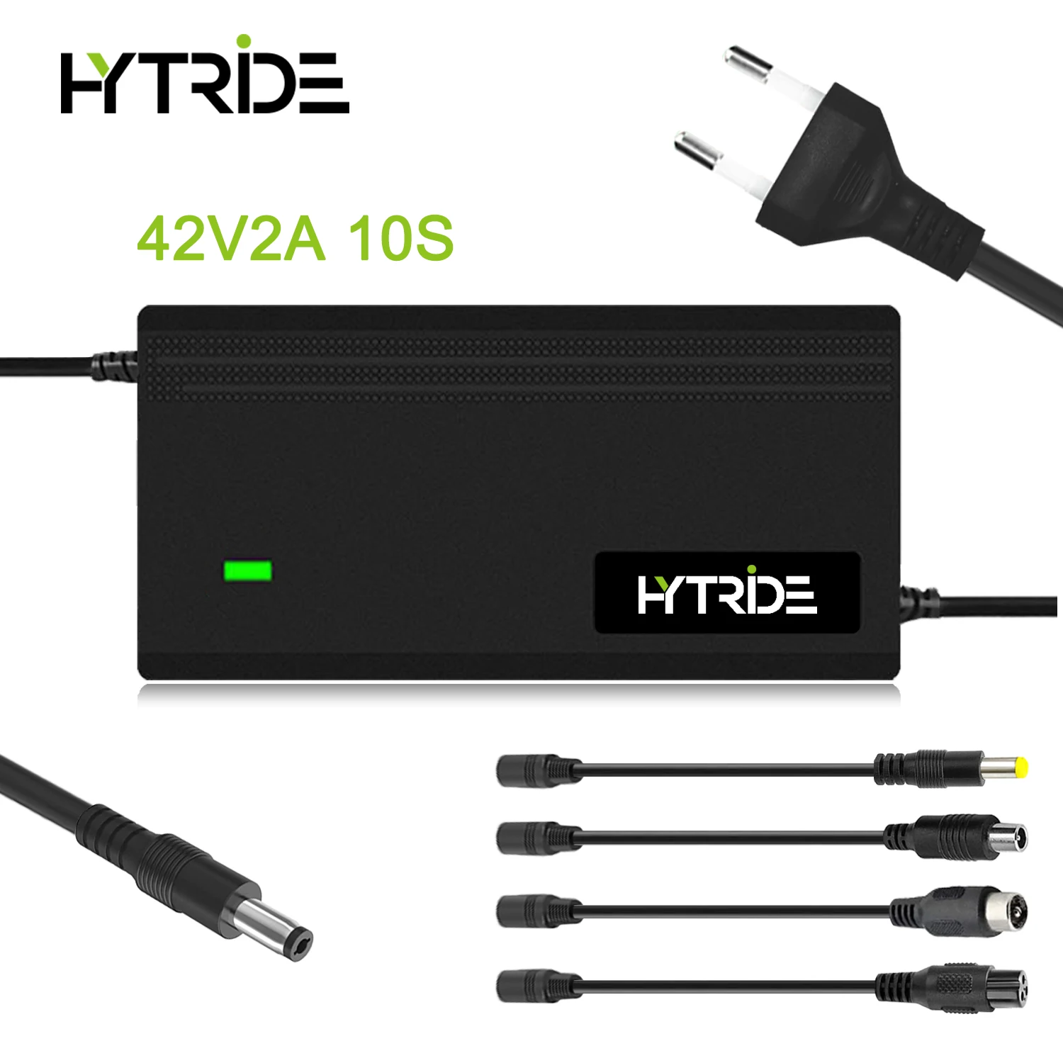 HYTRIDE 36V 2A Battery Charger 42V 2A 10S Lithium ion Charger Scooter Charger for Xiaomi M365 Ninebot Segway Scooter, 110-240V