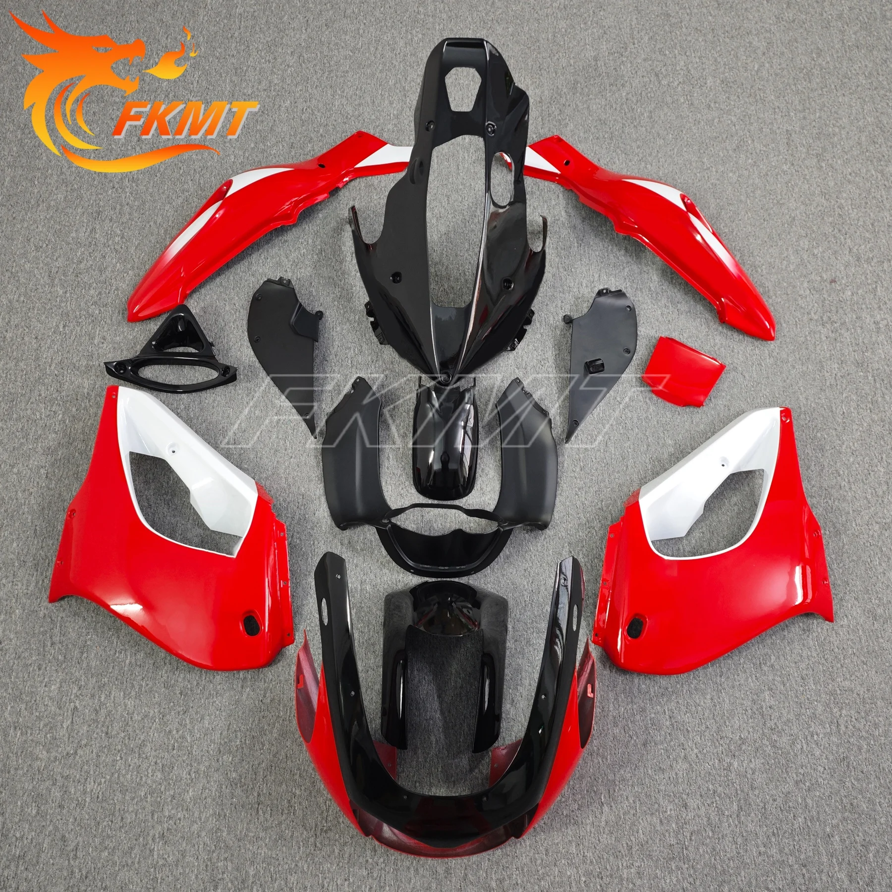 Фото Комплект обтекателей из АБС-пластика для мотоцикла Yamaha YZF1000 1997-2007 годов, ярко-черный №3