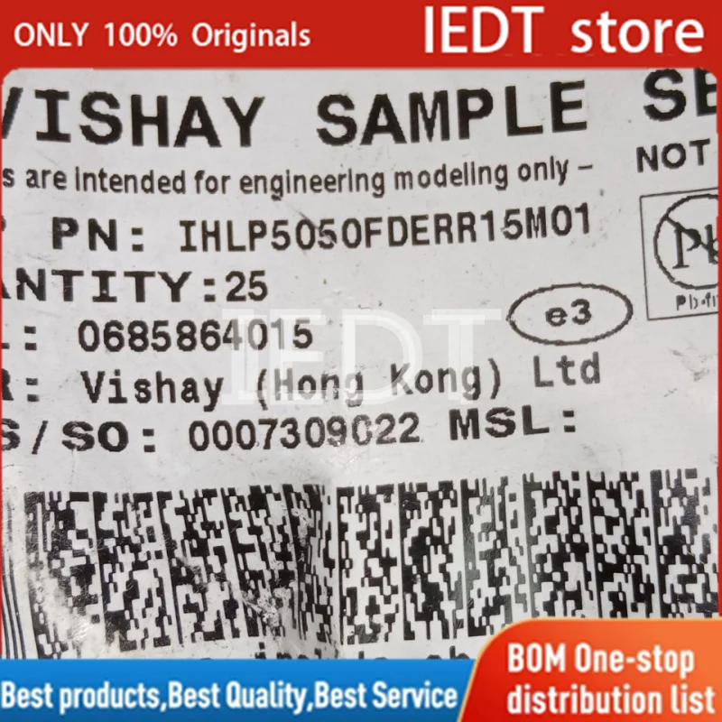 

10PCS /LOT IHLP5050FDERR15M01 100% new and original