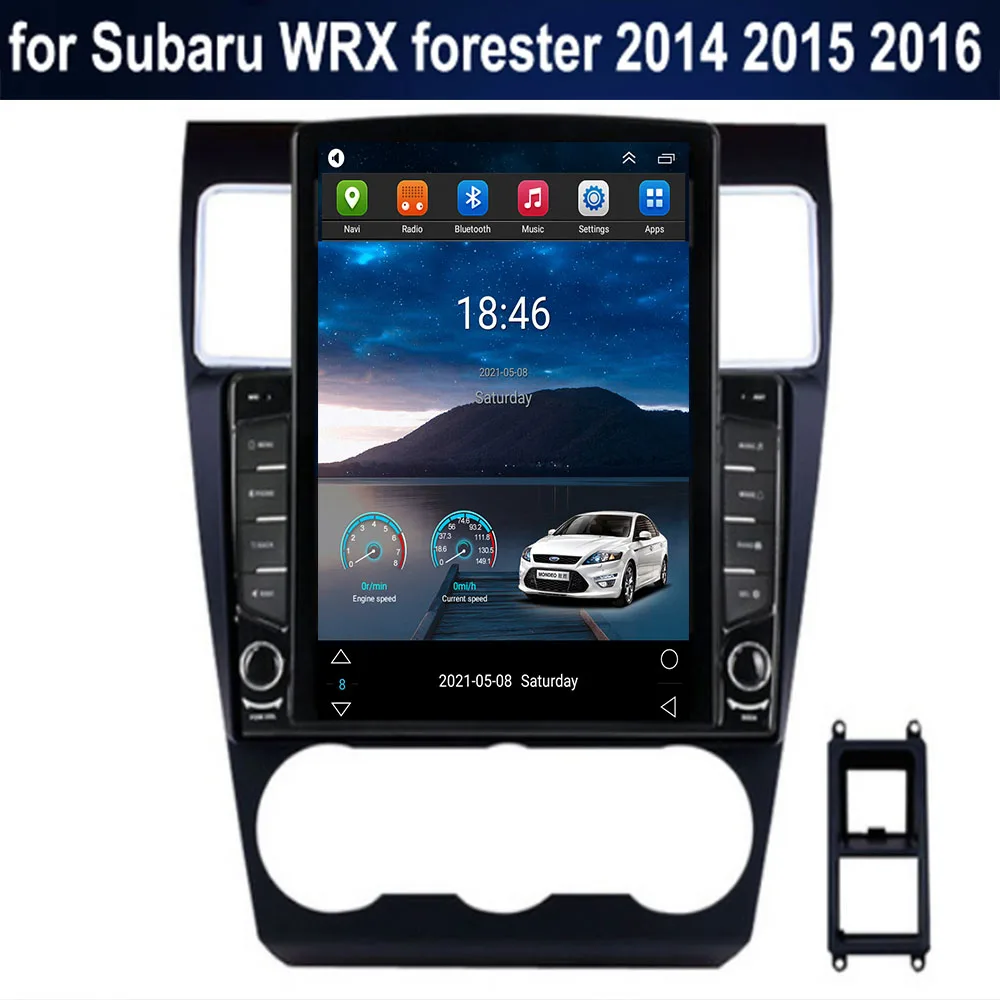 

For Tesla Style 2Din Android 12 Car Radio For Subaru WRX Forester 2014-35 Multimedia Video Player GPS Stereo Carplay DSP Camera